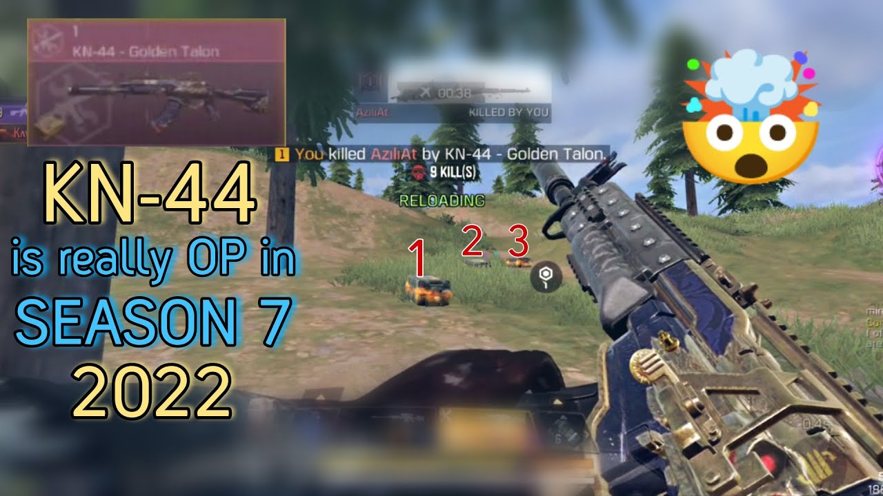 CoD Mobile: KN-44 in Season 7 2022 is OP? POCO F4 GT I FPP BR
