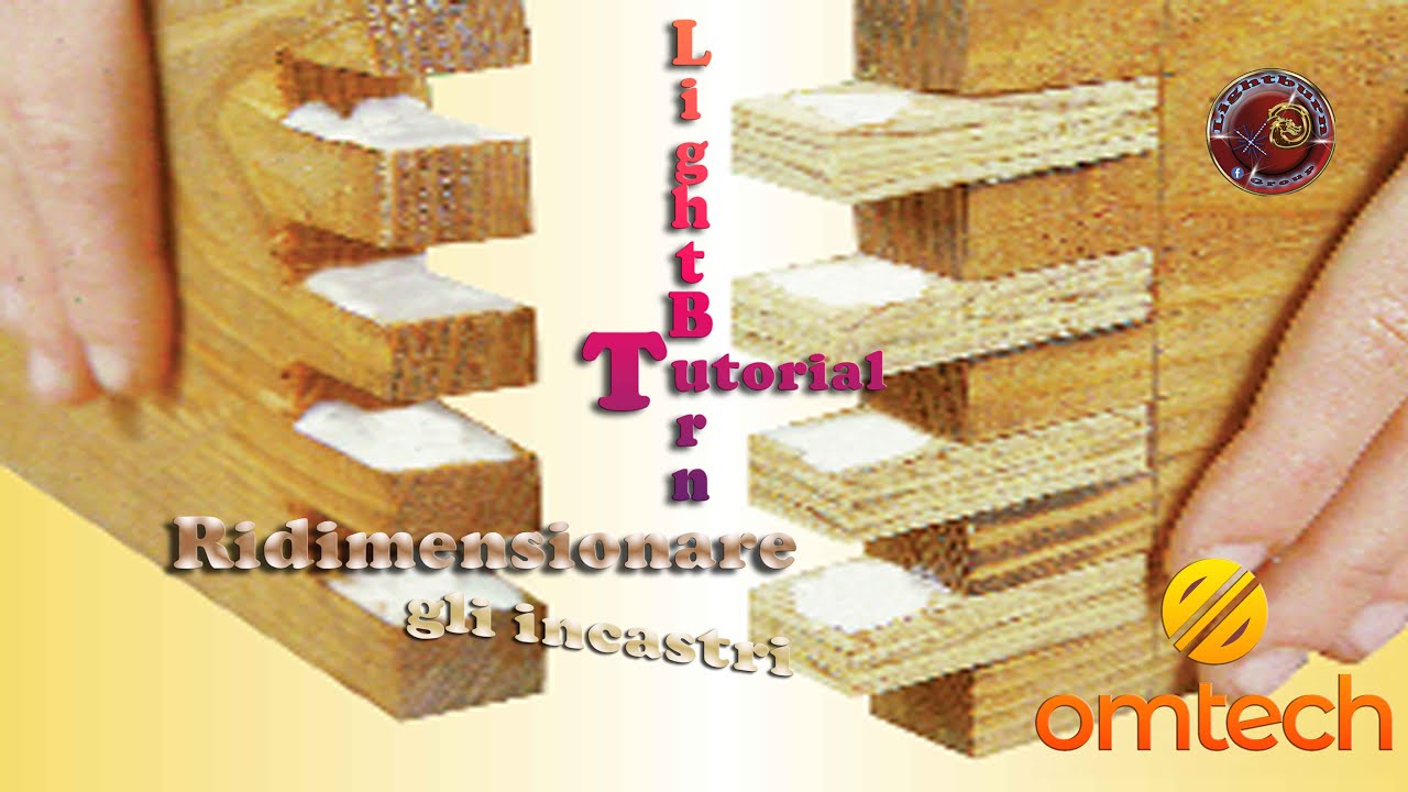ridimensionare gli incastri