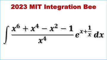 Indefinite integral | Calculus II | MIT Integration Bee 2023