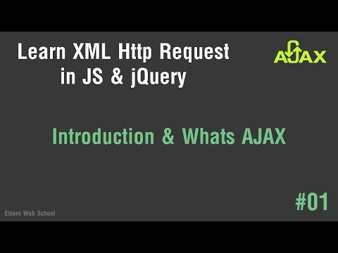 Learn AJAX in Arabic #01 - Intro And Whats Ajax