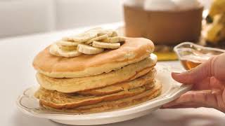 WITH WHEAT AND MILK: FLUFFY AND DELICIOUS BANANA PANCAKES READY IN MINUTES screenshot 3