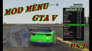 MOD MENU  GTA V PS3  1.27/1.28 DEX/CEX BLES/BLUS +DOWNLOAD