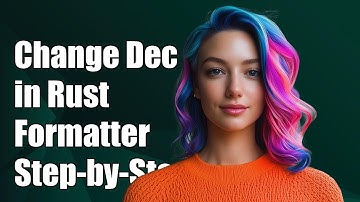 How to Change Decimal Separator in Rust Formatter: A Step-by-Step Guide