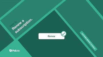How to Renew a Subscription