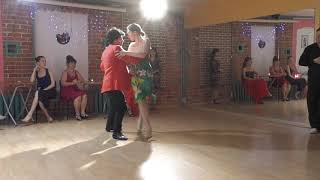 Diego Piriz y Ana Shirokova. Milonga Argentina. 2