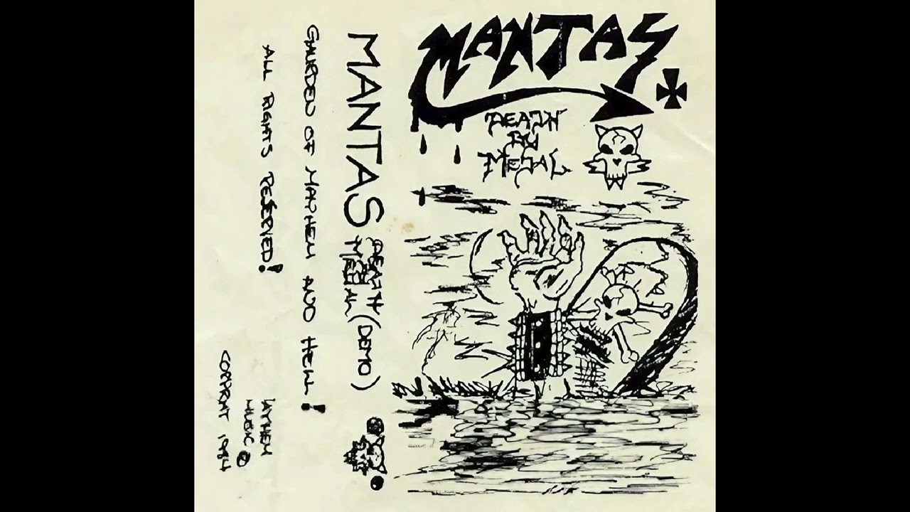 Mantas - Death by Metal (Full 1984 2nd Edition Demo)