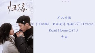 不只遗憾 (《归路》 电视剧片尾曲OST / Drama Road Home OST ）- 曹寅『 我们说好天长地久却终要走散，等到慢慢放下抵抗任时光流转 』