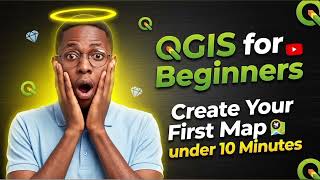 Create Your Frist Map in QGIS! (Beginner Tutorial) #QGIS #GIS #GISForBeginners #QGISTutorial