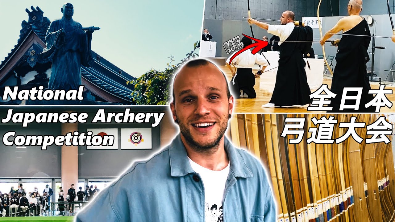 I Participated in the National Japanese Archery Competition in Kyoto（第