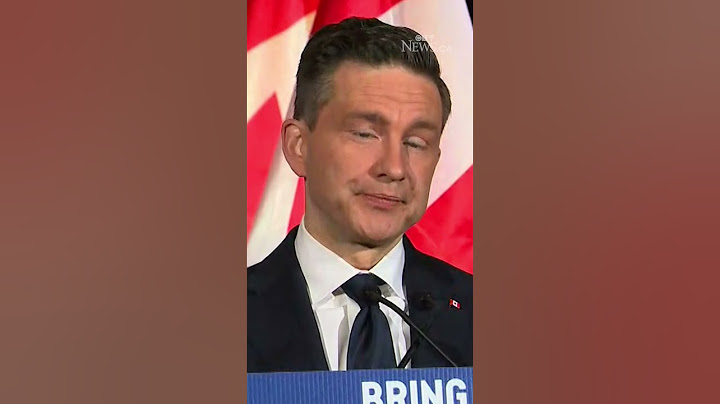 ‘Knock it off’: Poilievre calls out Trump to stop tariffing Canada