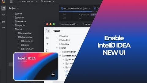 How To Enable IntelliJ IDEA NEW UI | | 2022.3 Version