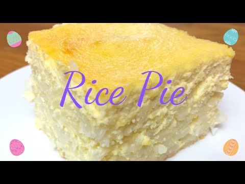 Rice Pie