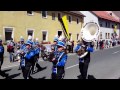 Festumzug 60 Jahre Fanfarenzug Fränkische Herolde Neubrunn Frankenpokal am 10.Mai 2015