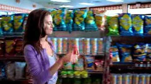 V8 commercial in convenience store