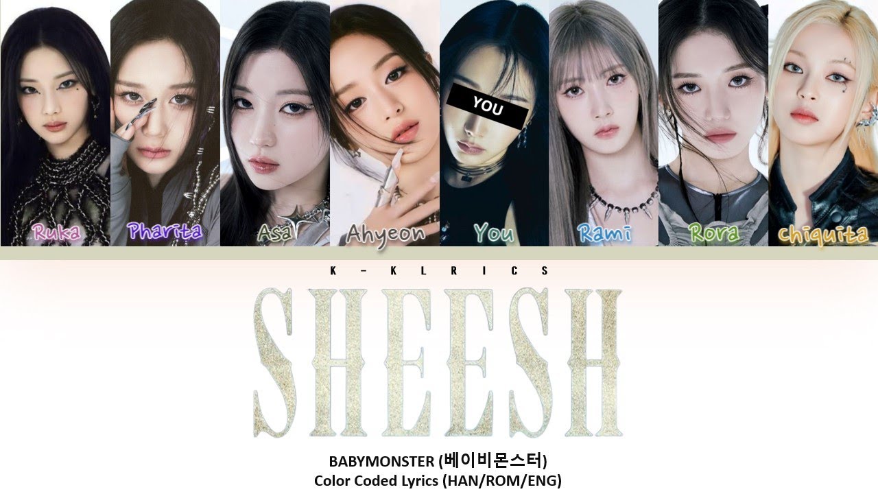 BABYMONSTER (베이비몬스터) 'SHEESH' - You As Member |8 Members| [Karaoke]