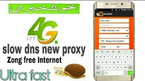 Zong free internet 2020 Slow dns Ultra fast proxy||prince4tec