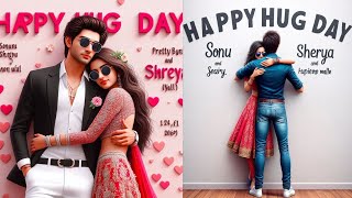 Hug Day Ai Photo Editing | happy hug day photo editing | bing image creator| screenshot 5
