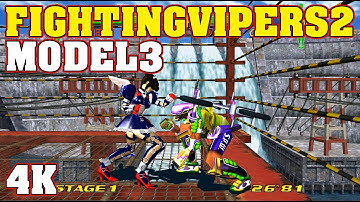 FIGHTING VIPERS2 / 4K 60FPS RTX 2080ti / SuperModel 3 MODEL 3 emulator
