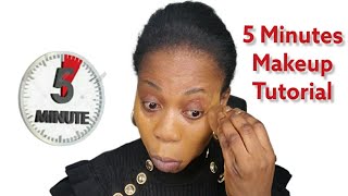 5 Minutes Everyday Makeup Tutorial//*TIMED* How To