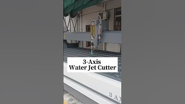 3-Axis Water Jet Cutting Machine