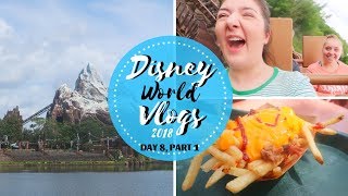 DISNEY WORLD VLOG 2018 | DAY 8, PART 1 | DISNEY FOOD MADE ME SICK? + GOODBYE ALEXA!