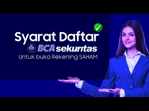 Syarat Daftar BCA Sekuritas Online