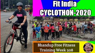 Fit India CYCLOTHON 2020 by Bhandup Cycling Enthuastics Group