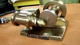 Horizontal Oscillating Model Steam Engine