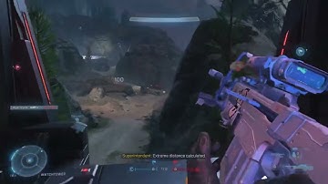 Halo Infinite - BTB:CTF on Deadlock - Snipper taking out Rocket-hog Gunner then Driver