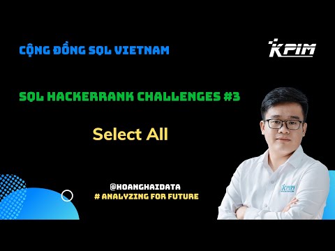 SQL HackerRank Challenges #3 - Select All
