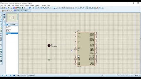 Single LED Blinking | 8051 Embedded C Programming - Leisure Codes