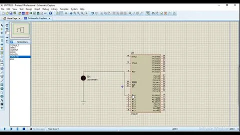 Single LED Blinking | 8051 Embedded C Programming - Leisure Codes