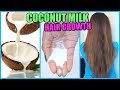 COCONUT MILK FOR HAIR GROWTH│HOW TO APPLY COCONUT MILK TO YOUR HAIR FOR SOFT, SHINY, LONG THICK HAIR