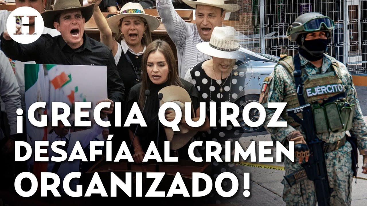 ¡Michoacán bajo fuego! Grecia Quiroz toma la alcaldía de Uruapan en medio de amenazas criminales