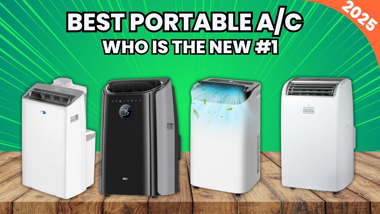 Best Portable Air Conditioners 2025 – Top Picks for Every Need! - YouTube