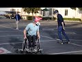 Tony Hawk Surprises Wheelchair Skateboarder