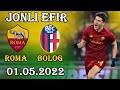 JONLI EFIR. ШОМУРОДОВ. РОМА - БОЛОНЬЯ СЕРИЯ А. ROMA - BOLOGNIA. ПРЯМОЙ ЭФИР.