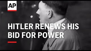 Hitler Renews His Bid For Power Resimi