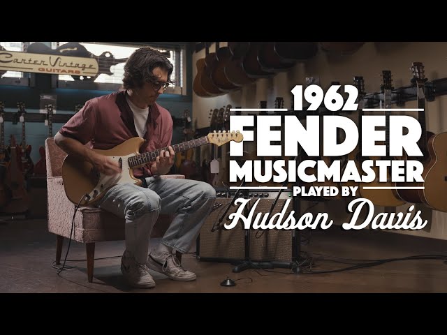 1962 Fender Musicmaster played by Hudson Davis - YouTube