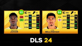 DLS 24 | Real Madrid Player Ratings! 😱🔥