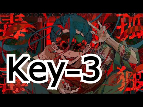 【ボーカル有】孤独毒毒　Key－3　On Vocal　カラオケ　キー変更　キー下げ