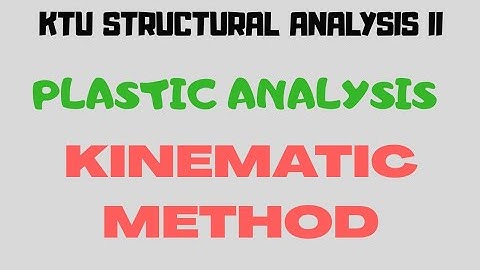 KINEMATIC METHOD | KTU | SA2
