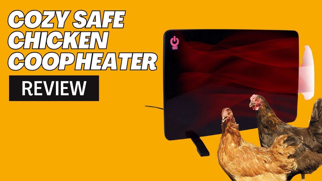 Cozy Safe Chicken Coop Heater Review YouTube