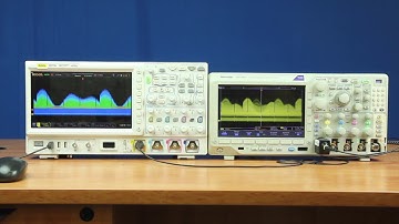 User Interface Comparison of the MSO7000 VS MDO3000