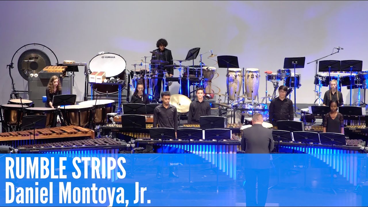 Rumble Strips Percussion Ensemble 7electronics Daniel Montoya Jr 