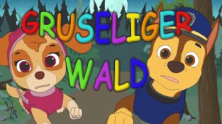 Gruseliger Wald | Kinderlieder | PAW patrol | Racer und Skye