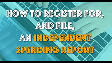 Register to file an independent spending report (Email: OCPF@mass.gov)