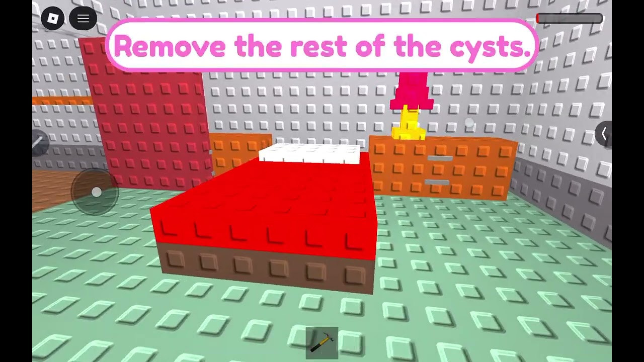 bad things new scene (i didnt know i had the hammer in my inventory) :]