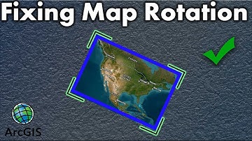 Your Map is Rotated! Uh Not Again.... Do This to Fix Map Rotation in Map View | ArcGIS Pro