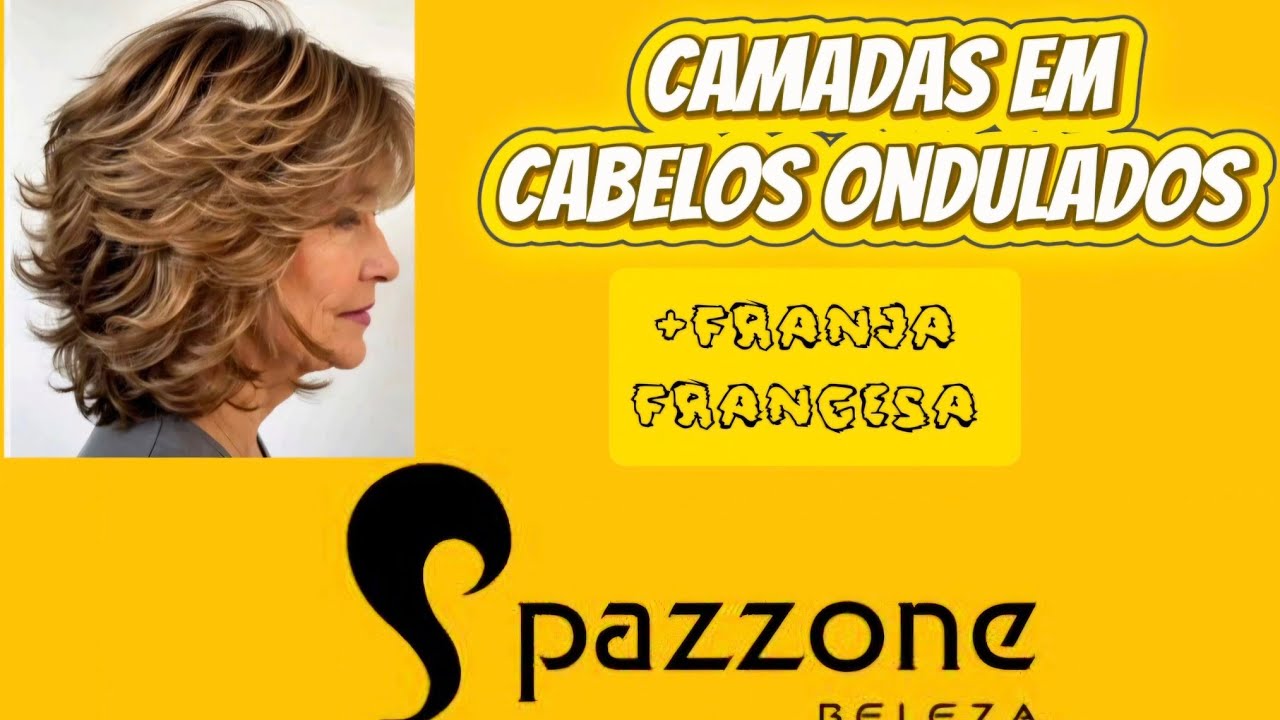 Como fazer camadas em Cabelo ondulados 